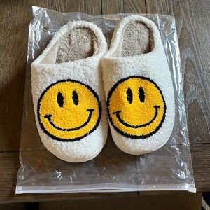 Brand New Smiley Face Slippers
